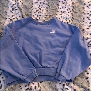 Nike Women's Blue Sweatshirt